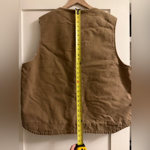 Carhartt Brown Sherpa Vest - Picture 9 of 9